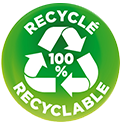 100% recyclé